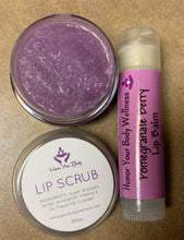 Flavored Lip Scrub and Lip Balm Set