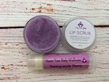 Flavored Lip Scrub and Lip Balm Set