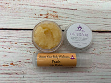 Flavored Lip Scrub and Lip Balm Set