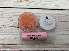Flavored Lip Scrub and Lip Balm Set