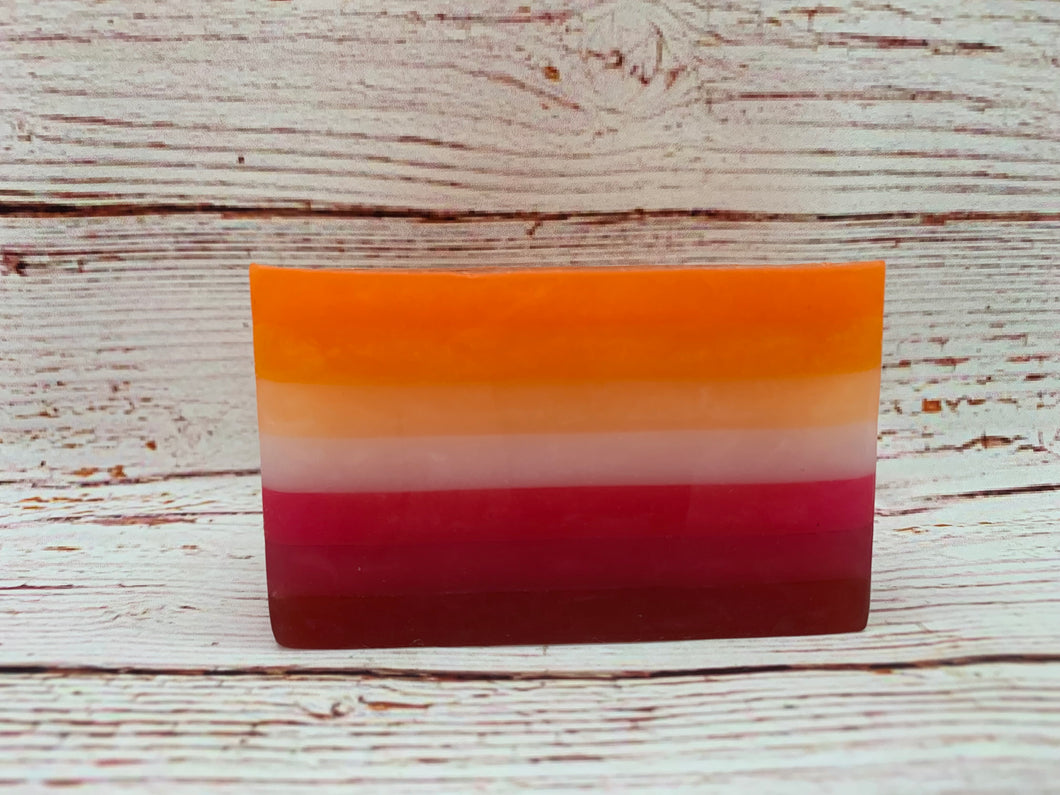 Lesbian Pride Soap