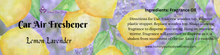 Car Air Freshener Blend