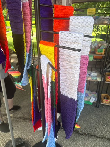 PRIDE Flag Scarves