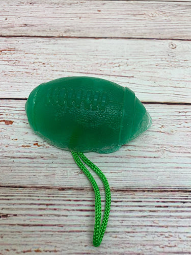 Football Soap on a Rope