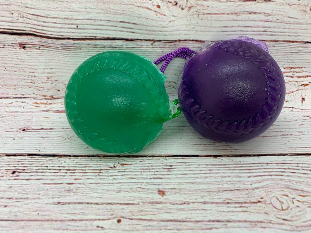 Baseball Soap on a Rope Scent